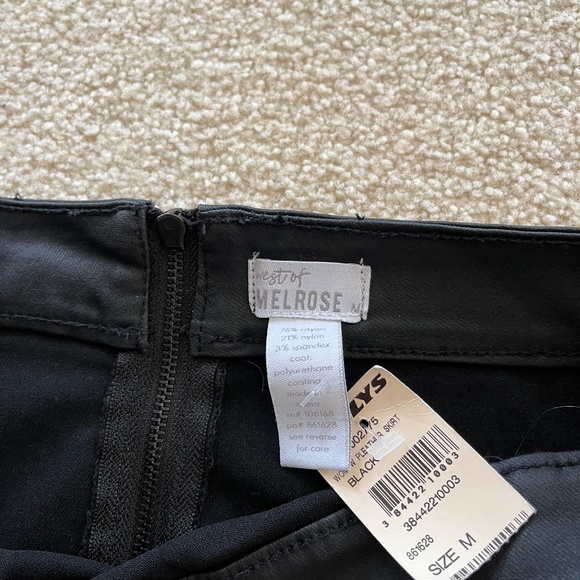 NWT Faux Leather Mini Skirt - Picture 3 of 3